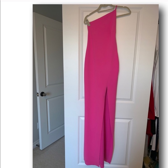 ⛓SOLD⛓ REPOSH Solace London Hot Pink Petch Dress - Picture 6 of 16